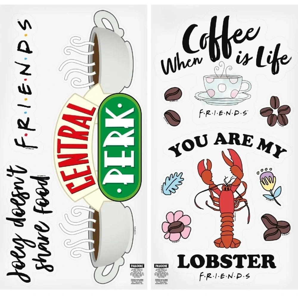 NIB Friends Wall Stickers - Picture 5 of 7
